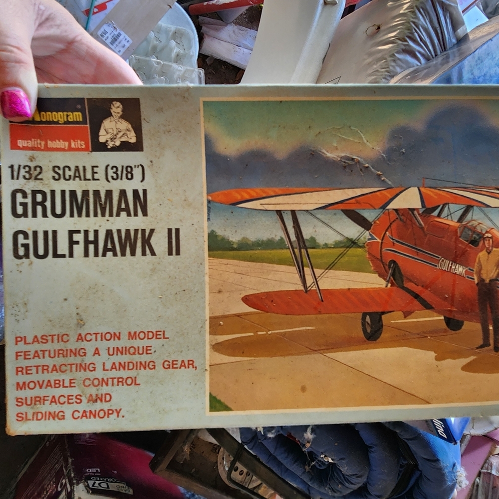 Monogram Grumman F3F-3 Model Kit